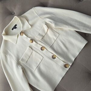 Rw&Co Button Up Sweater